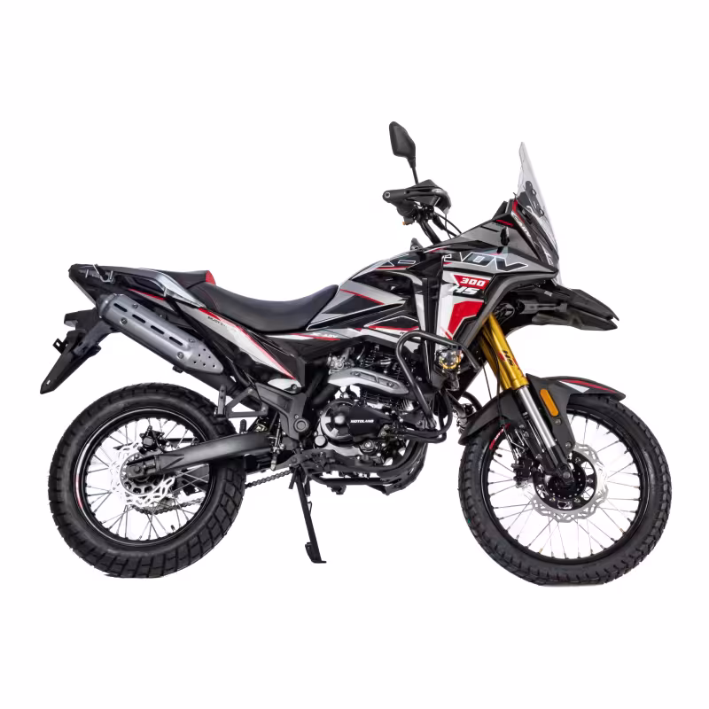 Мотоцикл турэндуро Motoland Enduro Garet 300 19/17, черный