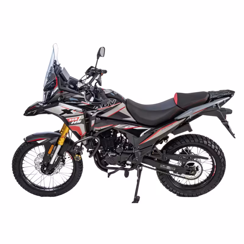 Мотоцикл турэндуро Motoland Enduro Garet 300 19/17, черный