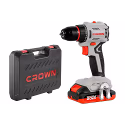 Дрель-шуруповёрт аккумуляторная Crown CT21131HMX-2 BMC