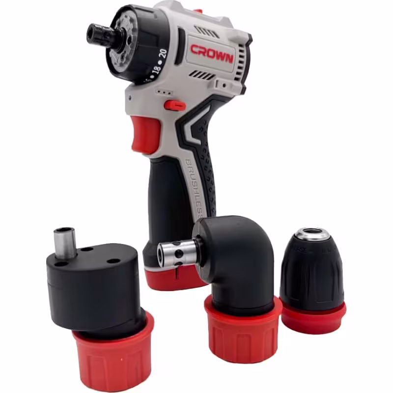 Дрель-шуруповёрт аккумуляторная Crown CT21129HQX-2 BMC