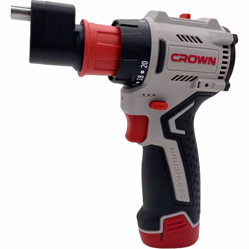 Дрель-шуруповёрт аккумуляторная Crown CT21129HQX-2 BMC