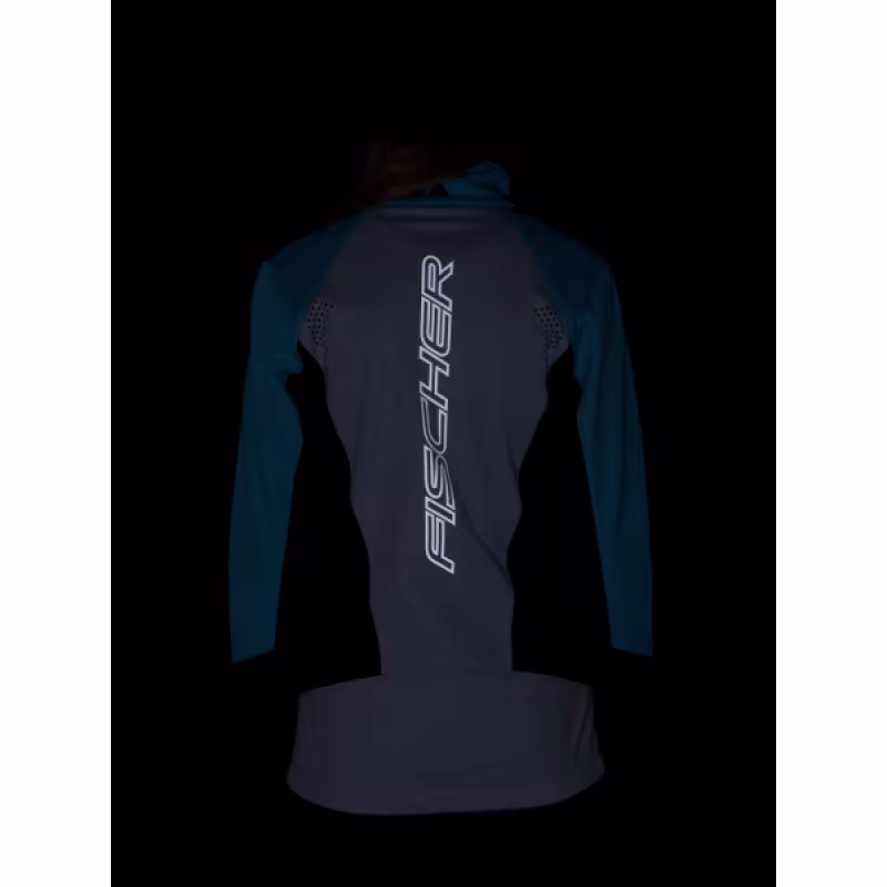 Куртка детская Fischer Softshell Warm, бирюзовый/серый, 164 см