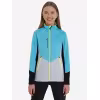 Куртка детская Fischer Softshell Warm, бирюзовый/серый, 164 см