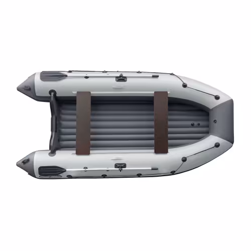 Лодка надувная ПВХ Angler Reef 340, НДНД, темно-серый/серый