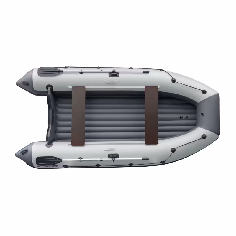 Лодка надувная ПВХ Angler Reef 340, НДНД, темно-серый/серый