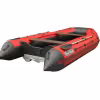 Лодка надувная ПВХ Angler Reef Triton 420, НДНД, красный/темно-серый