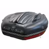 Лодка надувная ПВХ с фальшбортом Angler Skat Triton 400, НДНД, темно-серый/красный