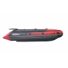 Лодка надувная ПВХ с фальшбортом Angler Skat Triton 400, НДНД, темно-серый/красный