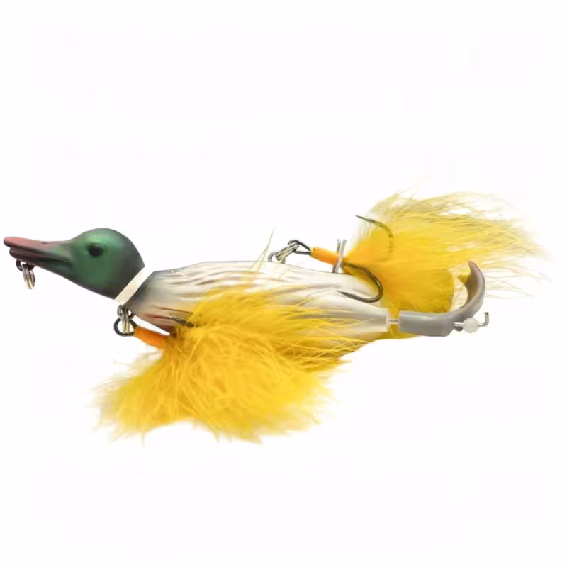 Поппер поверхностный Stinger Mad Duck (Бешеная утка), 125 мм, 28 гр, цвет WY
