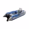 Лодка надувная РИБ с фальшбортом Angler Tornado 430 Skat Fi, серый