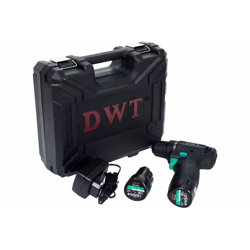 Дрель-шуруповерт аккумуляторная DWT ABSP-12 DN-2 BMC