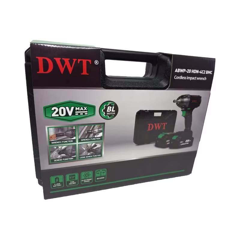 Гайковерт аккумуляторный ударный DWT ABWP-20 HDN-4C2 BMC
