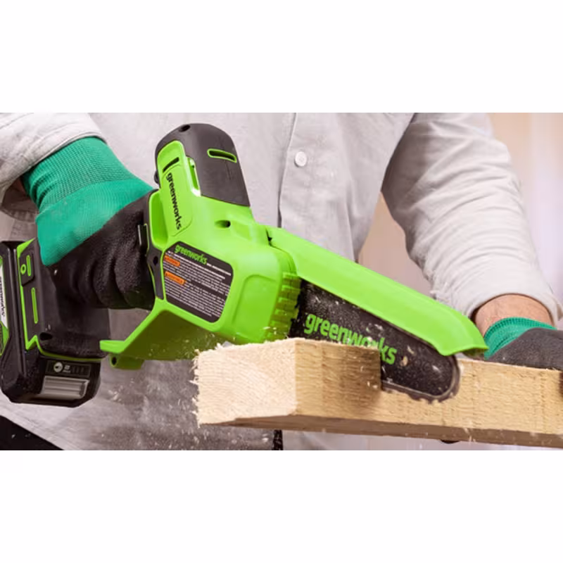 Электропила аккумуляторная Greenworks GD24CSMNX