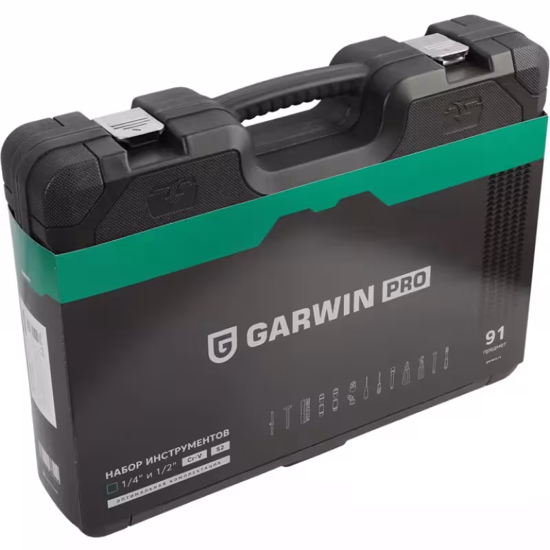 Набор инструмента Garwin Pro 640091, 91 предмет