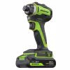 Гайковерт аккумуляторный ударный Greenworks ID3170