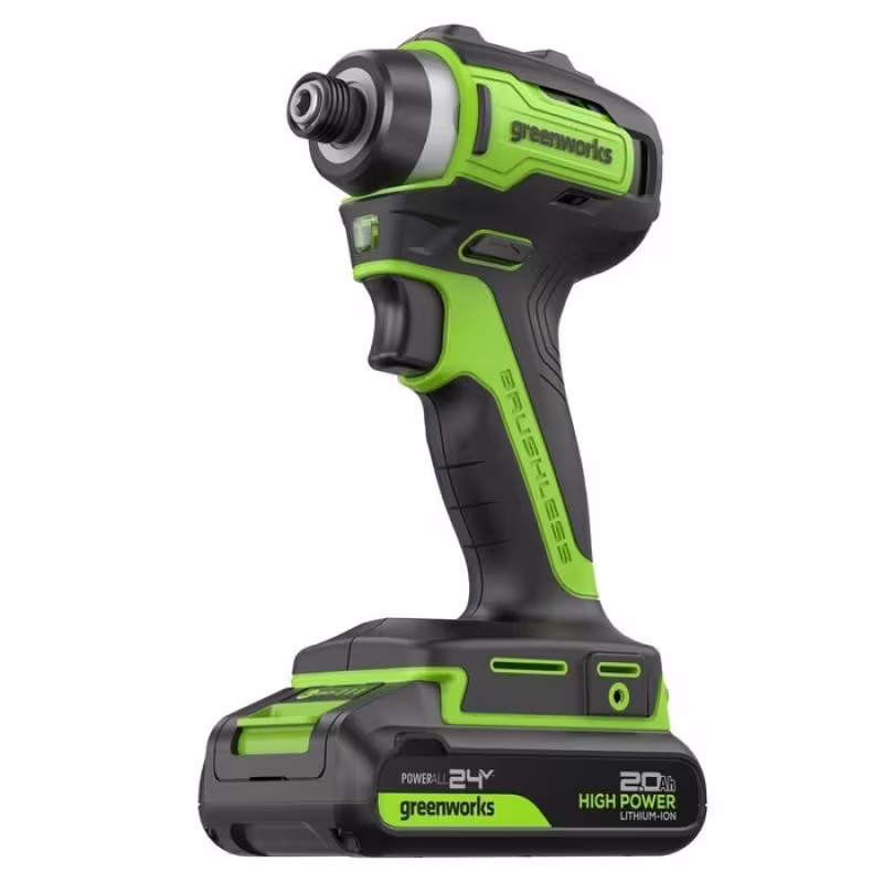 Гайковерт аккумуляторный ударный Greenworks ID3170