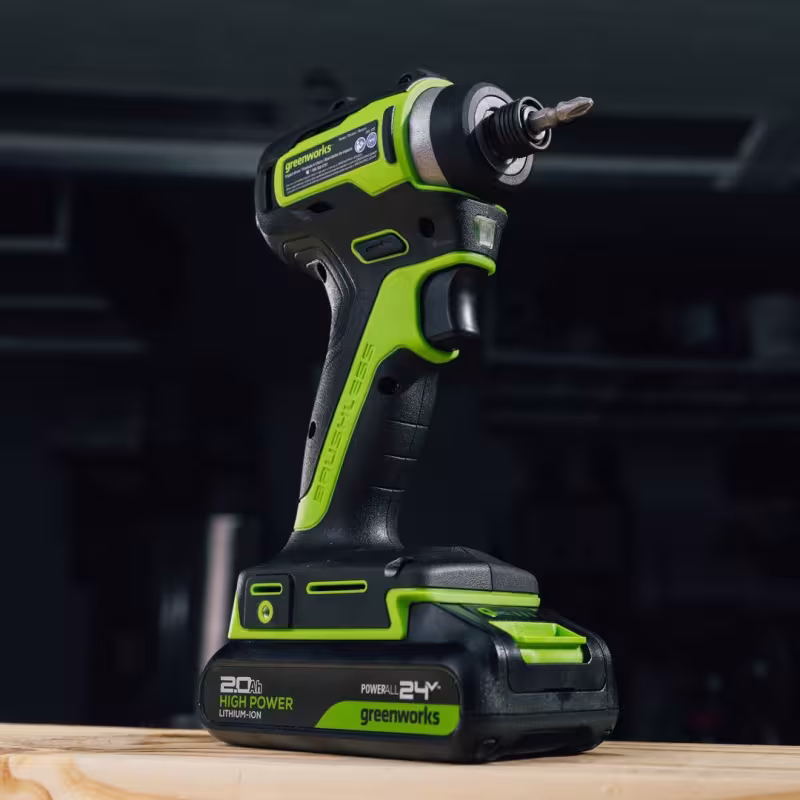 Гайковерт аккумуляторный ударный Greenworks ID3170
