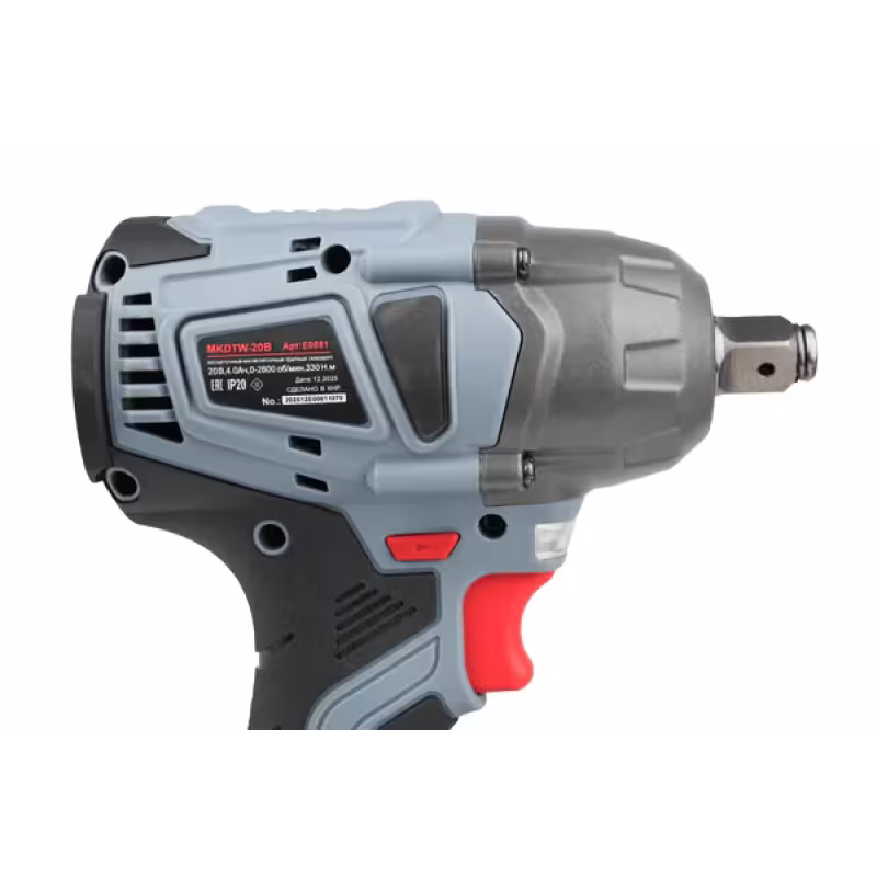 Гайковерт аккумуляторный ударный ProfiPower MKDTW-20B