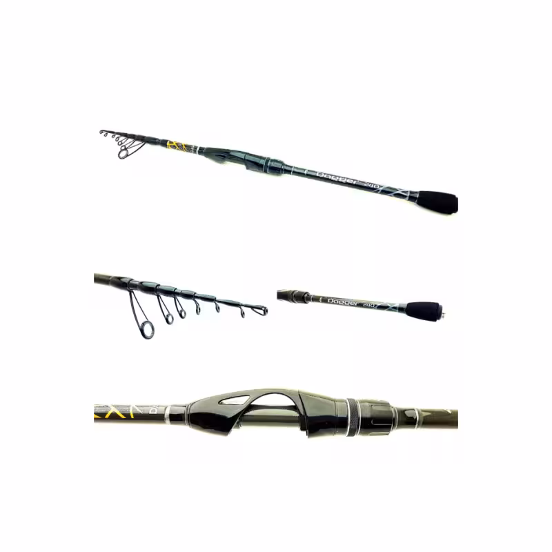 Спиннинг Dayo Dagger Tele Spin, 2.1 м, 5-25 г