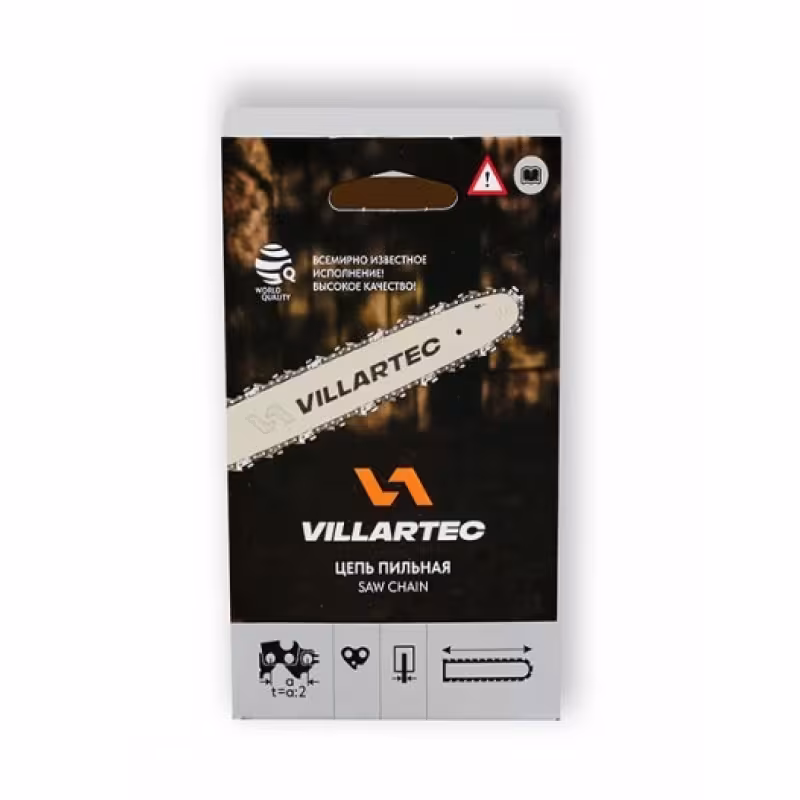 Цепь пильная Villartec 30PM SA20M 12", 1.1 мм, 27 звеньев