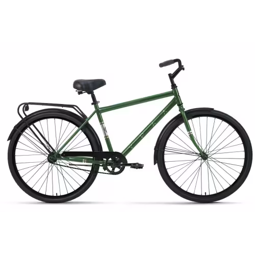 Велосипед Forward Урал 28", 1 скорость, рост 19", зеленый