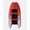 Лодка надувная ПВХ Gladiator E350PRO НДНД, красный/белый