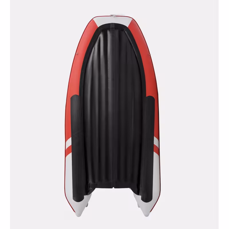 Лодка надувная ПВХ Gladiator E350PRO НДНД, красный/белый