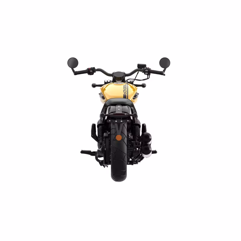 Мотоцикл круизер Benda Шиншилла 350 АКПП (Chinchilla 350 CVT), желтый