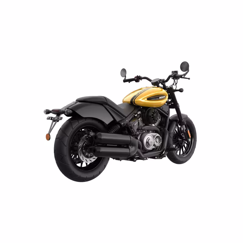 Мотоцикл круизер Benda Шиншилла 350 АКПП (Chinchilla 350 CVT), желтый
