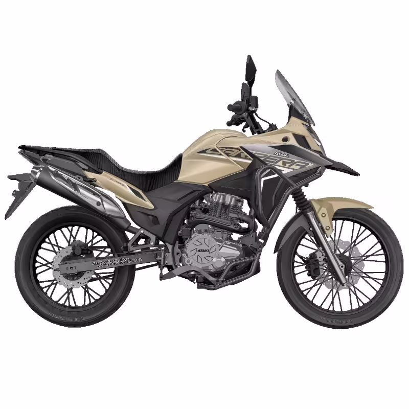 Мотоцикл эндуро туристический Ataki Carrera 300 PRO, песочный