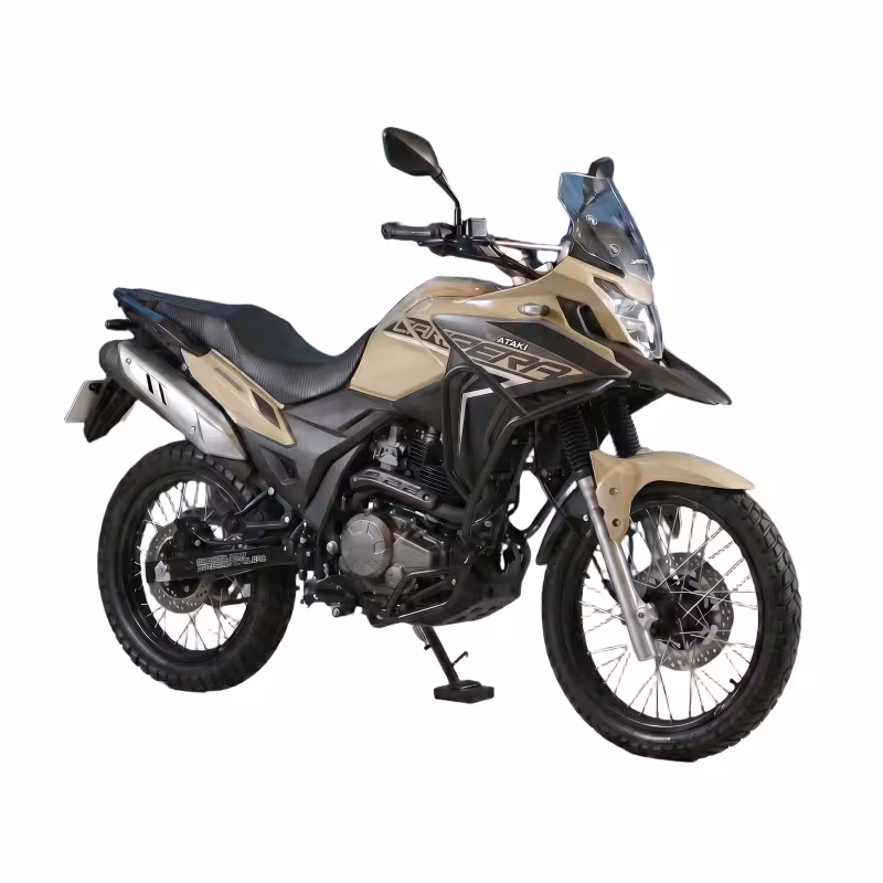 Мотоцикл эндуро туристический Ataki Carrera 300 PRO, песочный