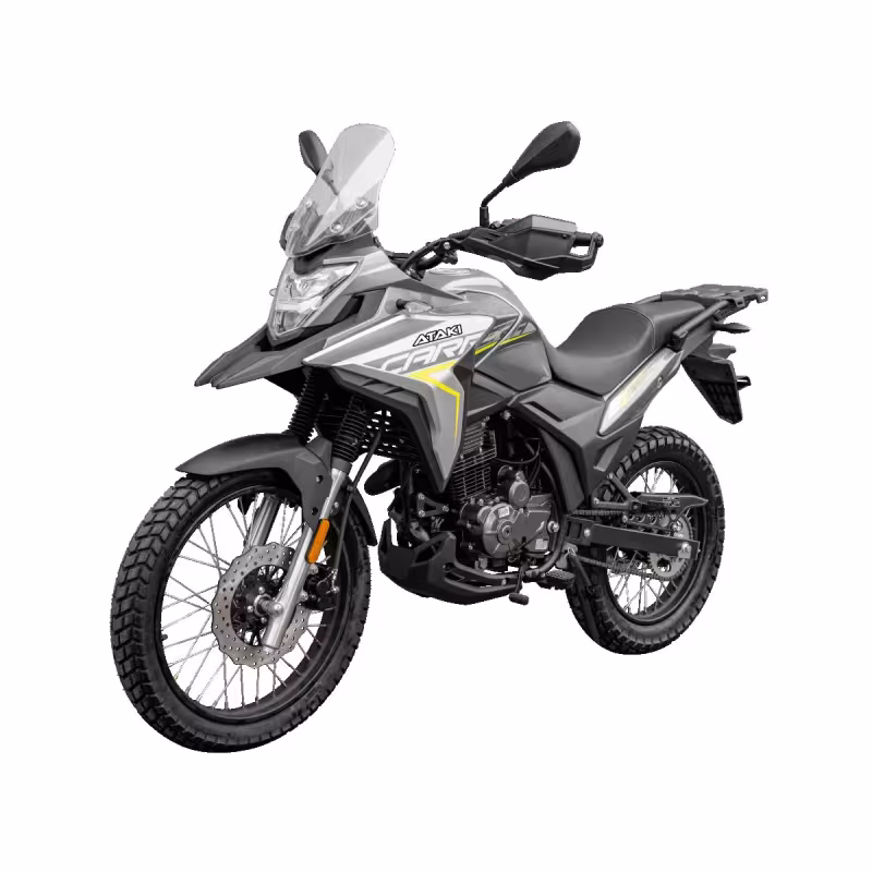 Мотоцикл эндуро туристический Ataki Carrera 300 PRO, серый