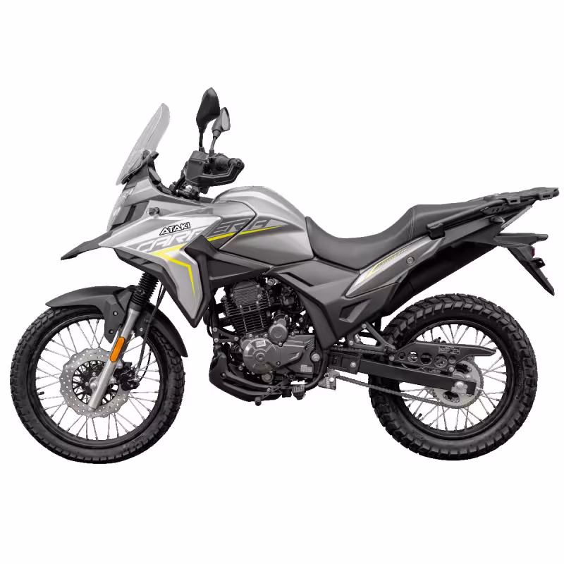 Мотоцикл эндуро туристический Ataki Carrera 300 PRO, серый