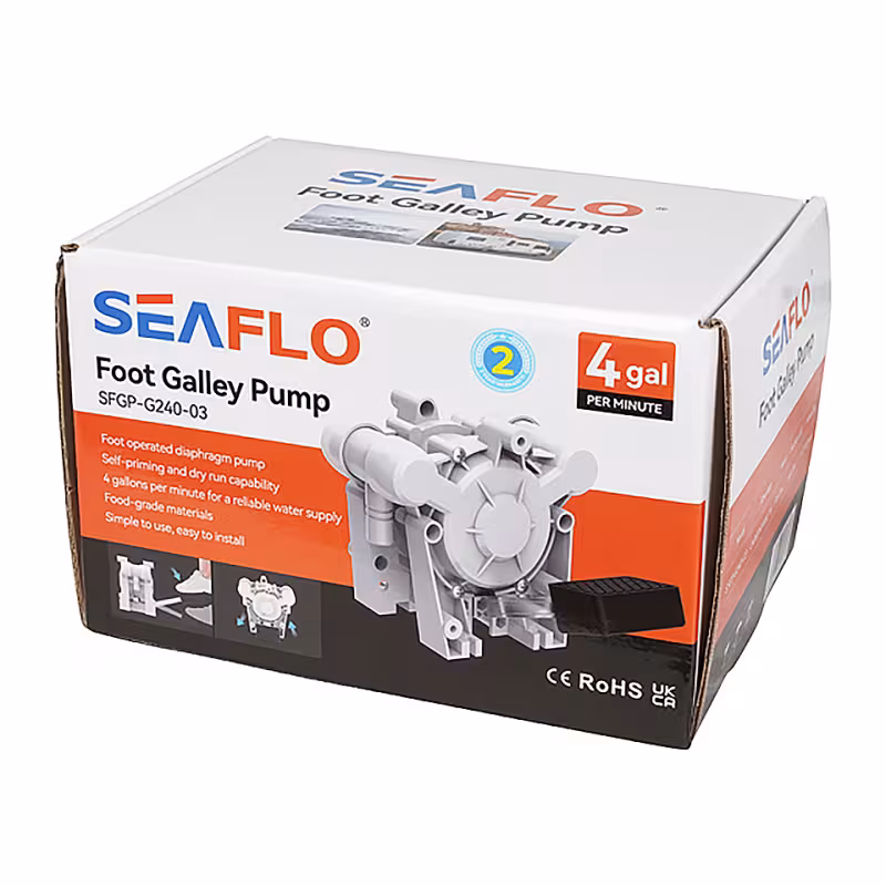 Помпа ножная SeaFlo для подачи воды