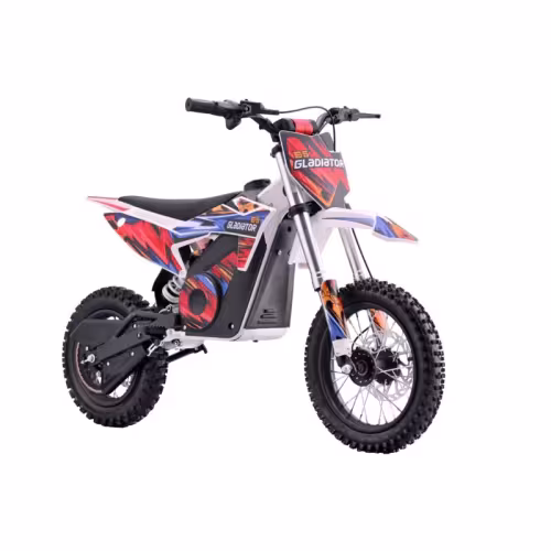 Питбайк электрический детский Gladiator E5, красный