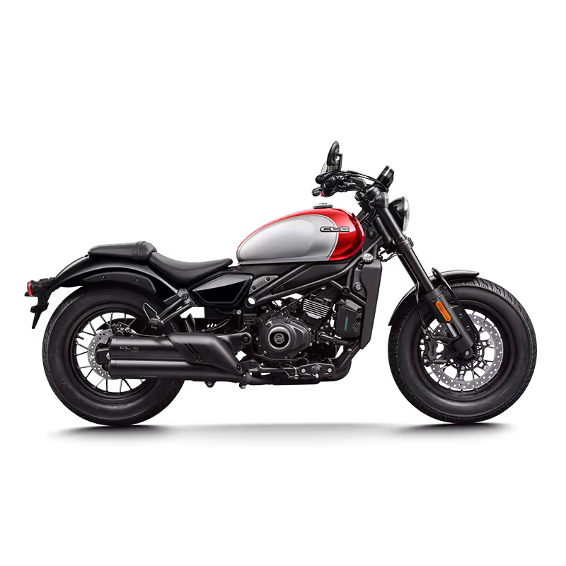 Мотоцикл круизер CFMOTO 450CL-C, красный