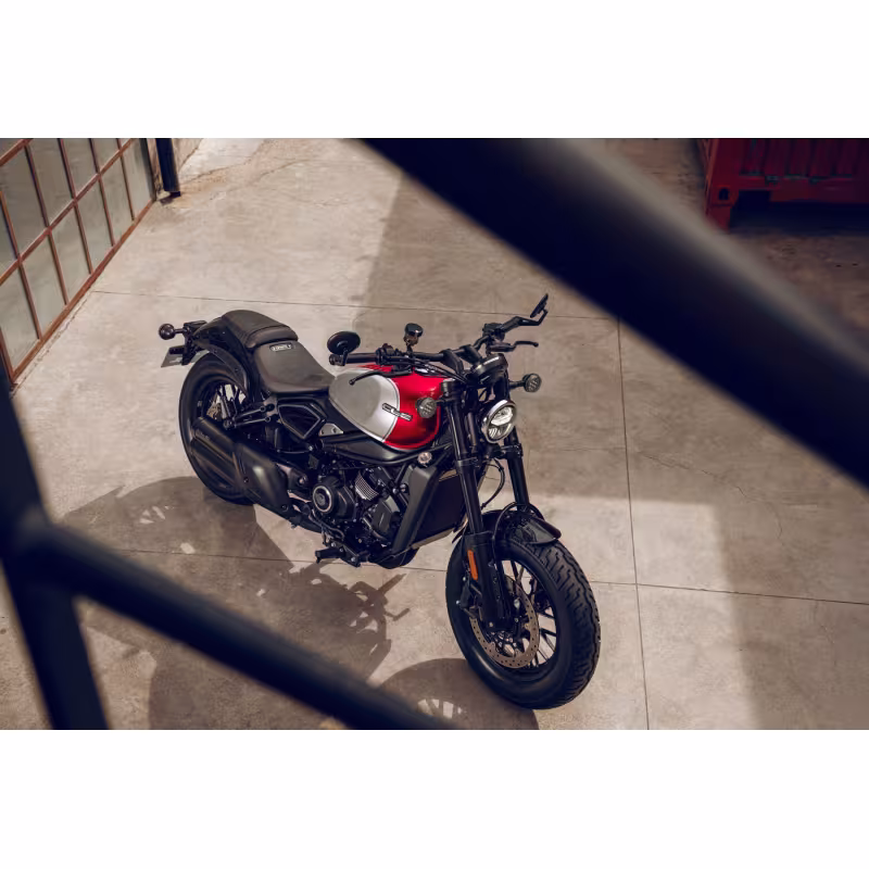 Мотоцикл круизер CFMOTO 450CL-C, красный