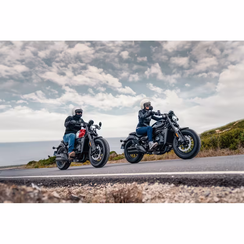 Мотоцикл круизер CFMOTO 450CL-C, красный
