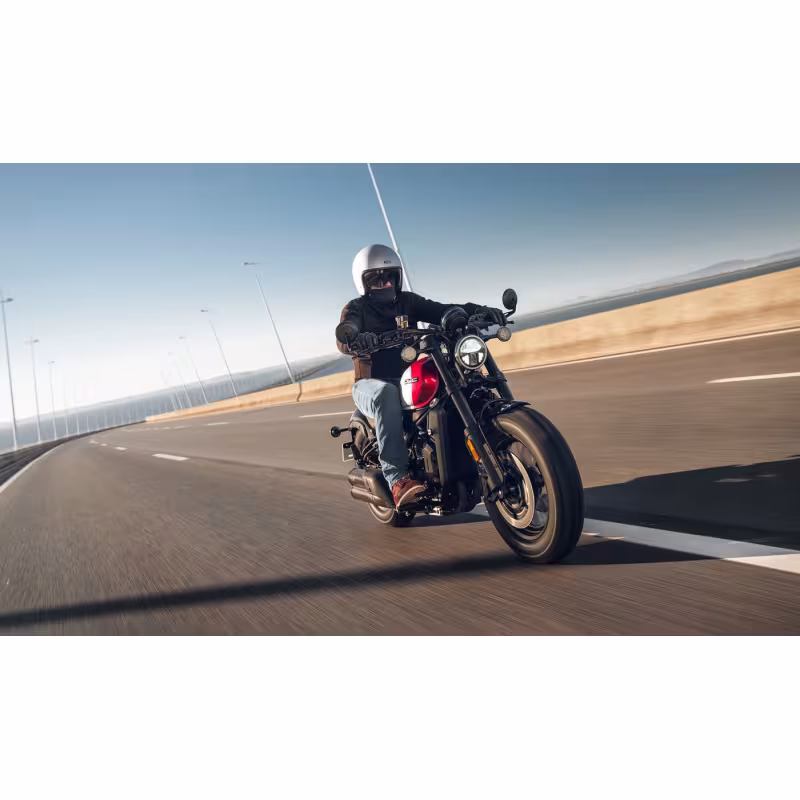 Мотоцикл круизер CFMOTO 450CL-C, красный