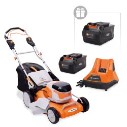 Газонокосилка аккумуляторная Villartec MA4046T Set5