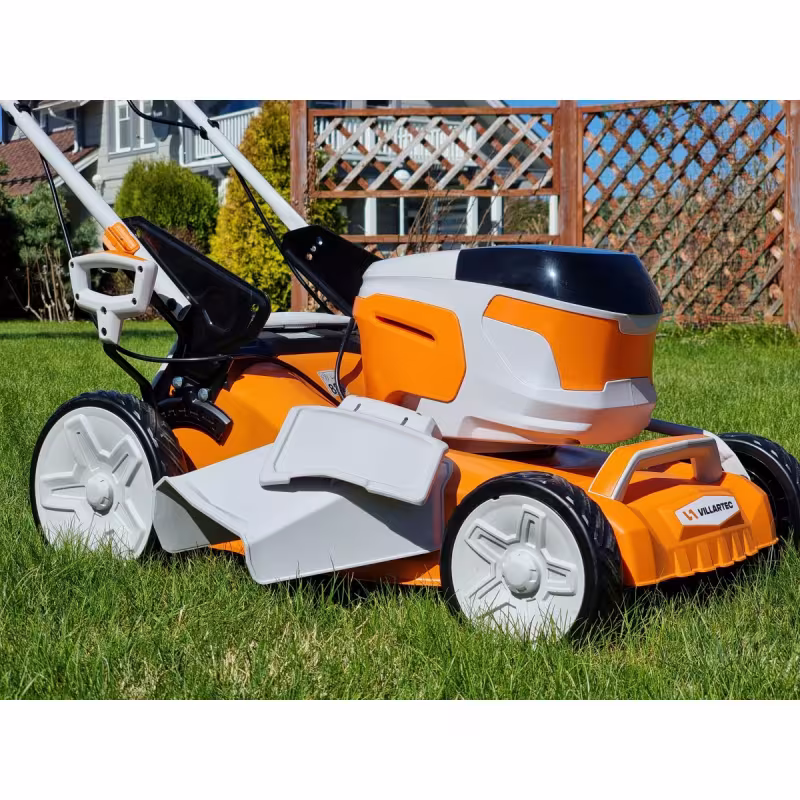 Газонокосилка аккумуляторная Villartec MA4046T Set5