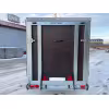 Прицеп бортовой двухосный Спутник PRO ZN 3515/33" с аппарелью, каркасом и тентом