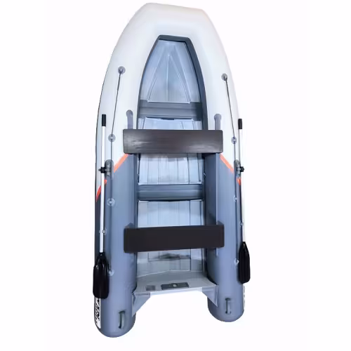 Лодка надувная РИБ Winboat 375RF Sprint, серый/светло-серый