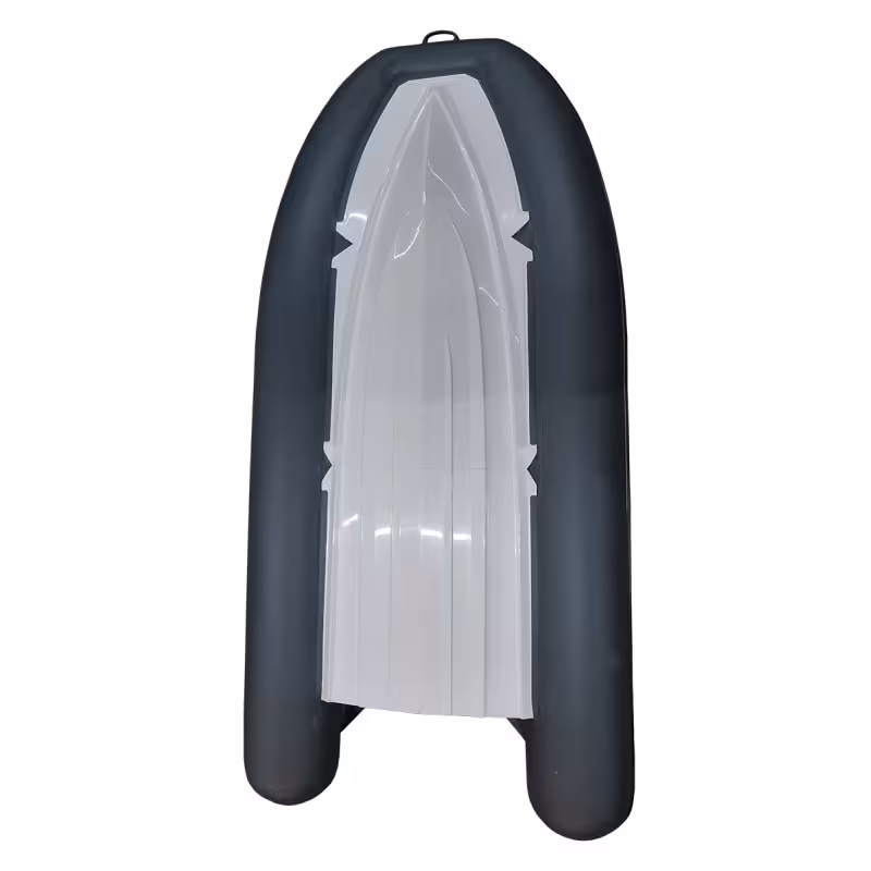 Лодка надувная РИБ Winboat 375RF Sprint, серый/светло-серый