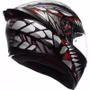 Мотошлем AGV K1 S Lyzard Matt Black/Grey/Red, матовыйчерный/серый/красный, размер M