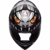 Мотошлем AGV K1 S Lyzard Matt Black/Grey/Red, матовыйчерный/серый/красный, размер M