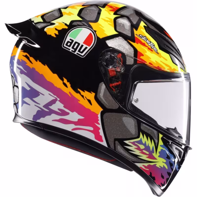 Мотошлем AGV K1 S Bezzecchi 2023, разноцветный, размер L