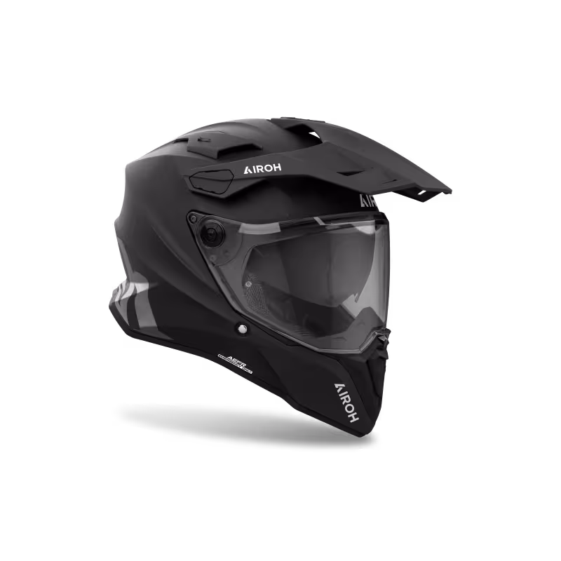 Мотошлем Airoh Commander 2 Carbon, черный матовый, размер M