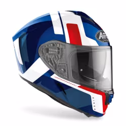 Шлем Airoh Spark Shogun Blue/Red Gloss, синий/красный, размер XL
