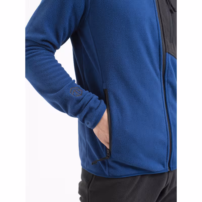 Костюм мужской TritonGear Trail, флис, синий/черный, размер 44-46, 158-164 см